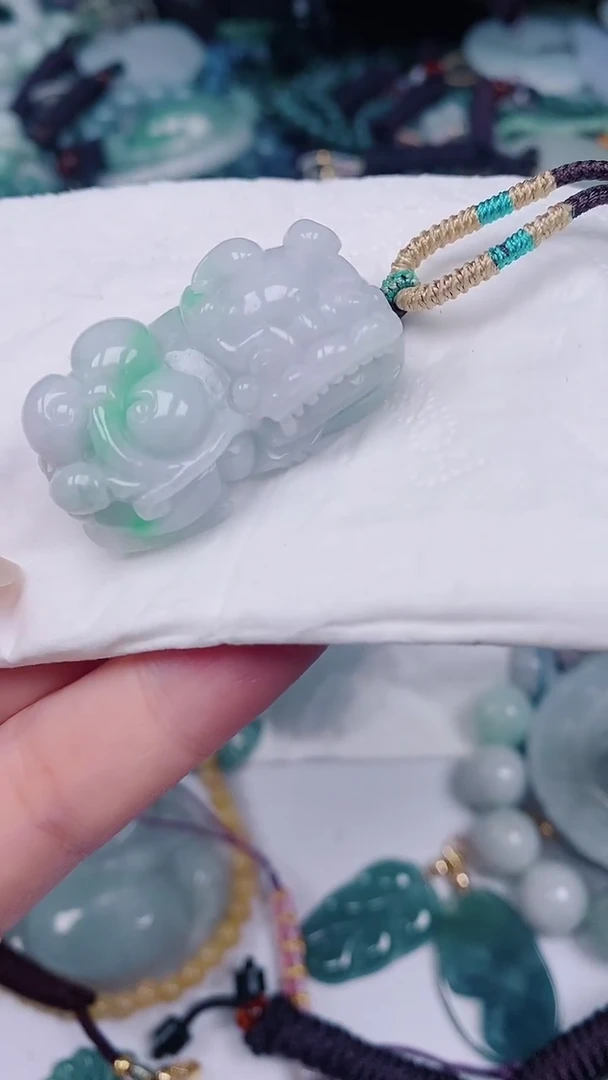 翡翠未镶嵌颈饰00007149