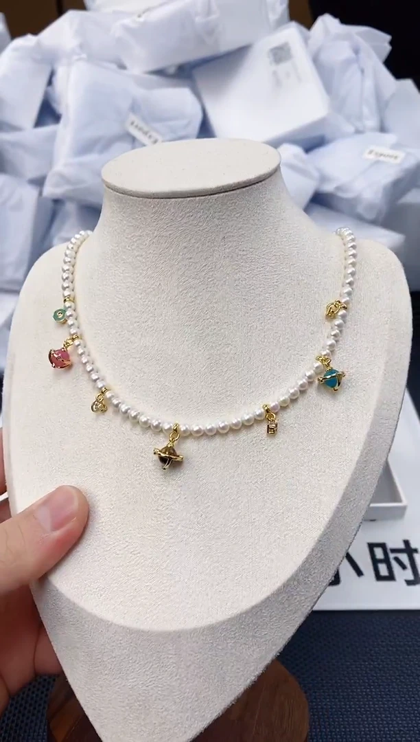 未镶嵌耳饰淡水珍珠XL1068