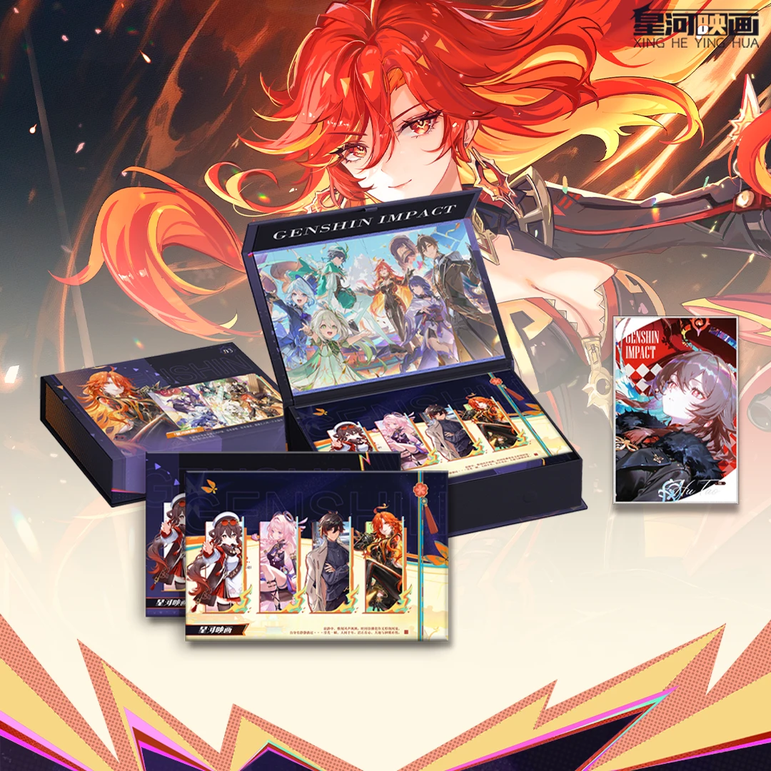 【瑶瑶刮刮乐】原神纺坠终久之梦同人第三弹收藏色纸盲盒