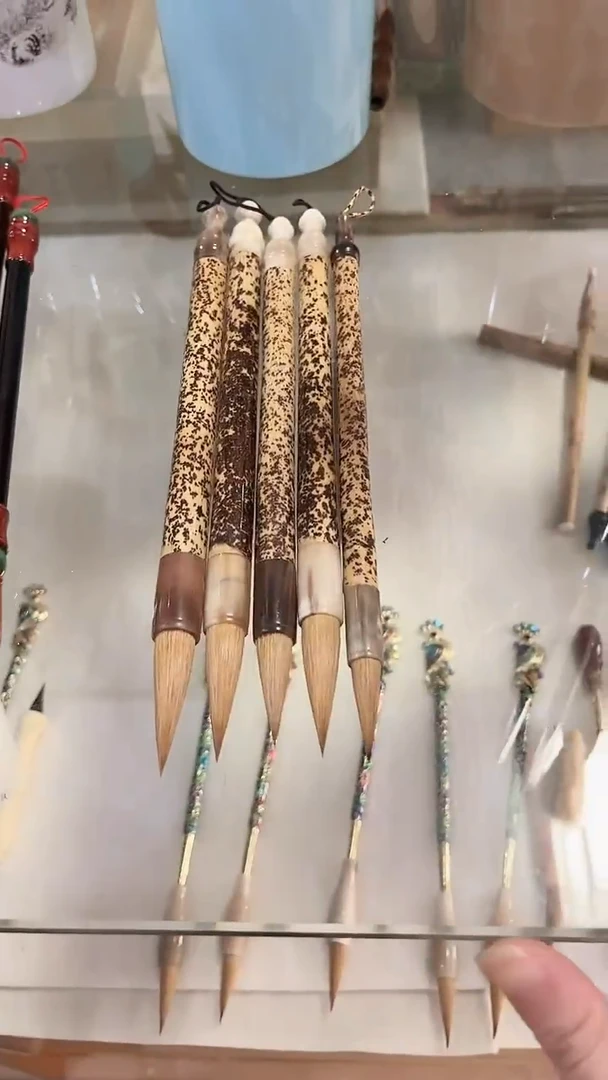 【清水试笔，拒绝蘸墨】墨琳笔庄毛笔5支