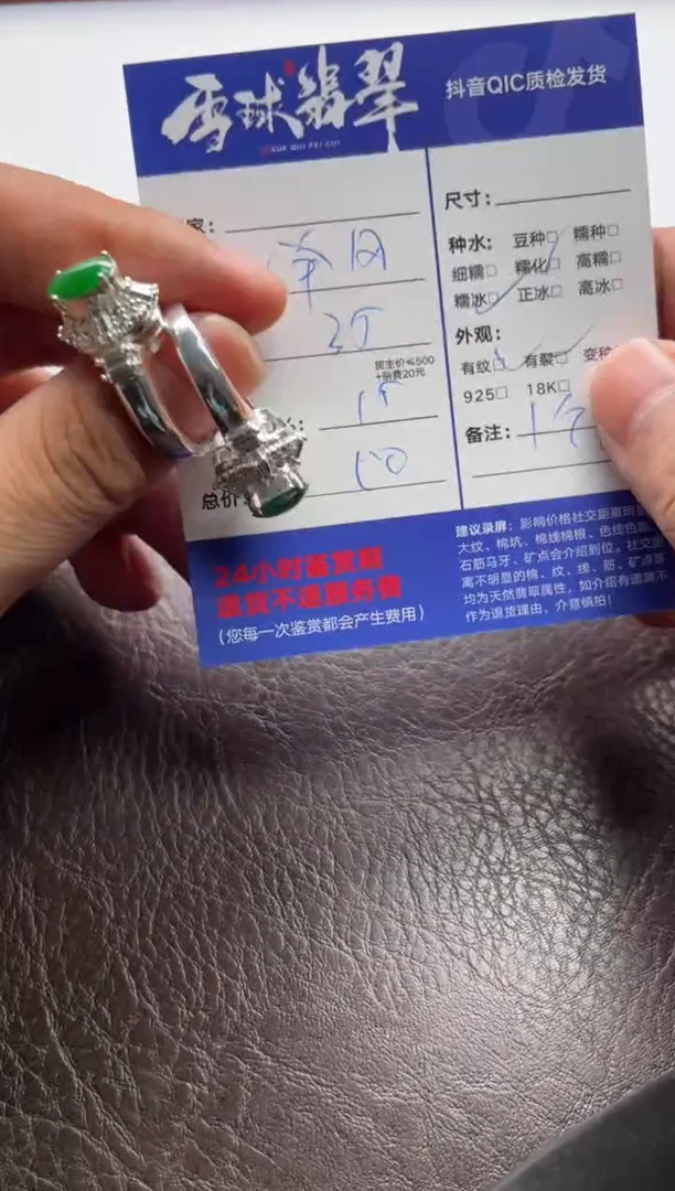 翡翠未镶嵌颈饰1490530068 112两单