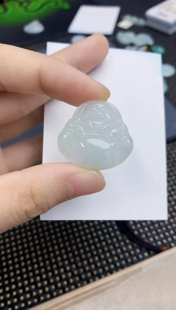 翡翠未镶嵌颈饰天然缅甸A货翡翠