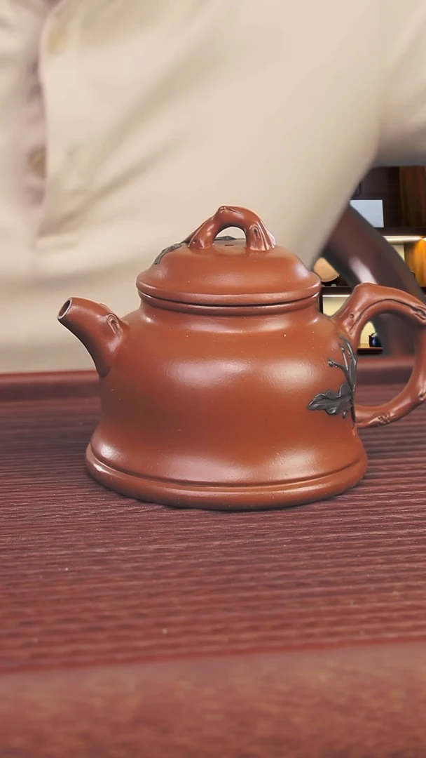茶壶紫砂300cc顾氏手工紫砂
