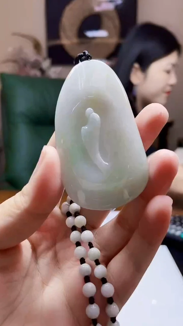未镶嵌定制翡翠吊坠28