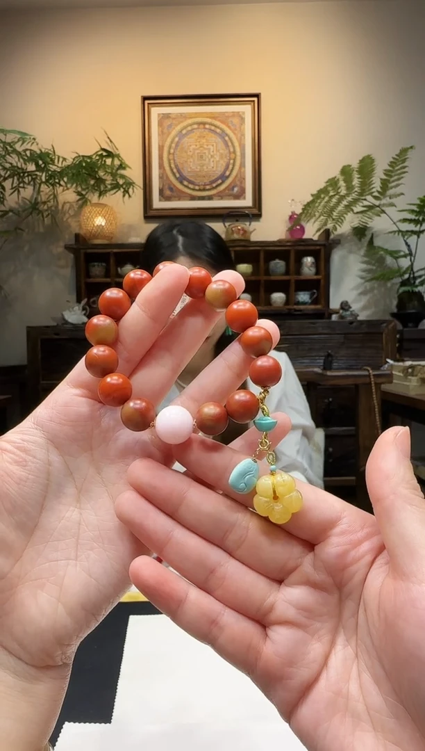 未镶嵌手链南红玛瑙包浆南红