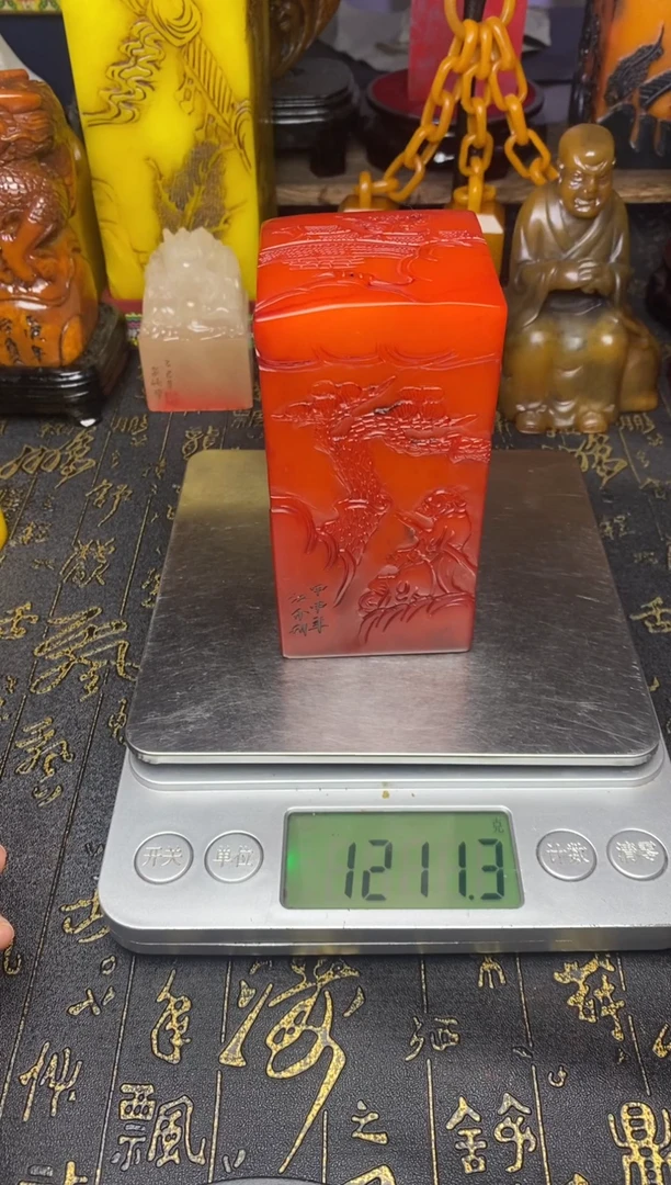 寿山石印石纯天然篆刻石料