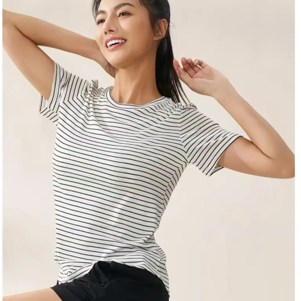 天丝美利奴羊毛超薄速干短袖YM-503-2