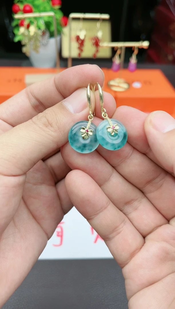 玛瑙/玉髓耳饰未镶嵌236000