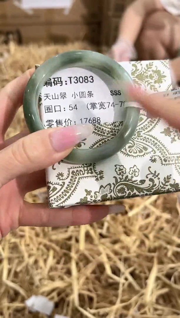 未镶嵌手镯石英质玉T3083