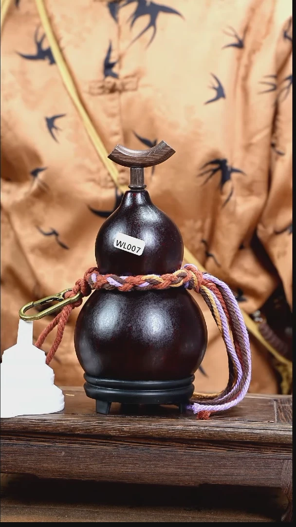 WL007腰扣款大漆款酒葫芦（现货现发）