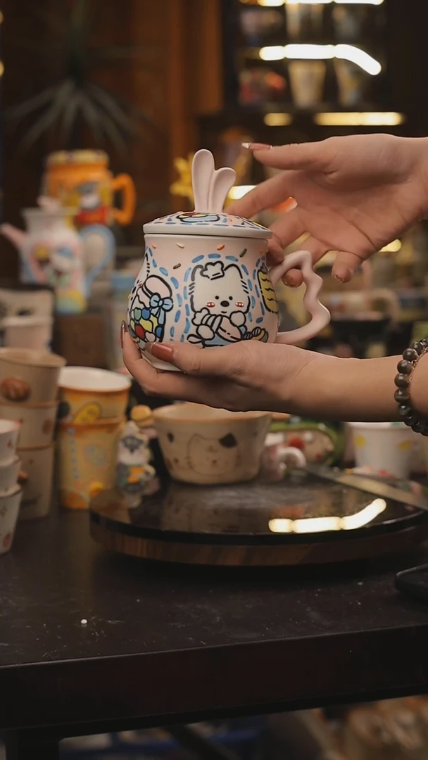 景德镇釉下彩绘设计师款式陶瓷