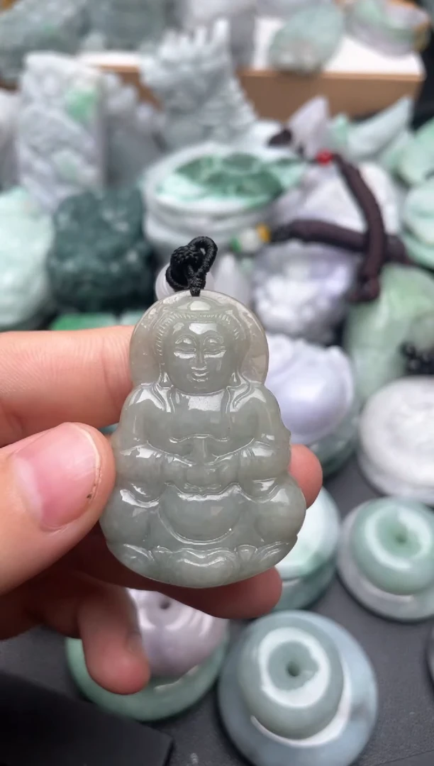 吊坠(不含链)未镶嵌翡翠1