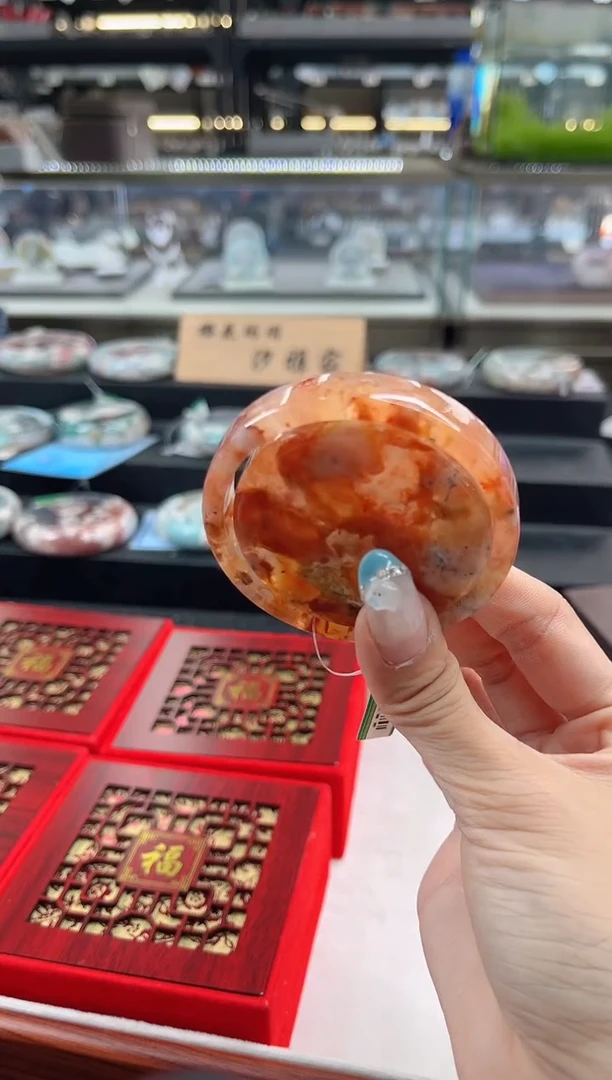 未镶嵌手镯石英质玉54圈口 （赠品镯心）6624542