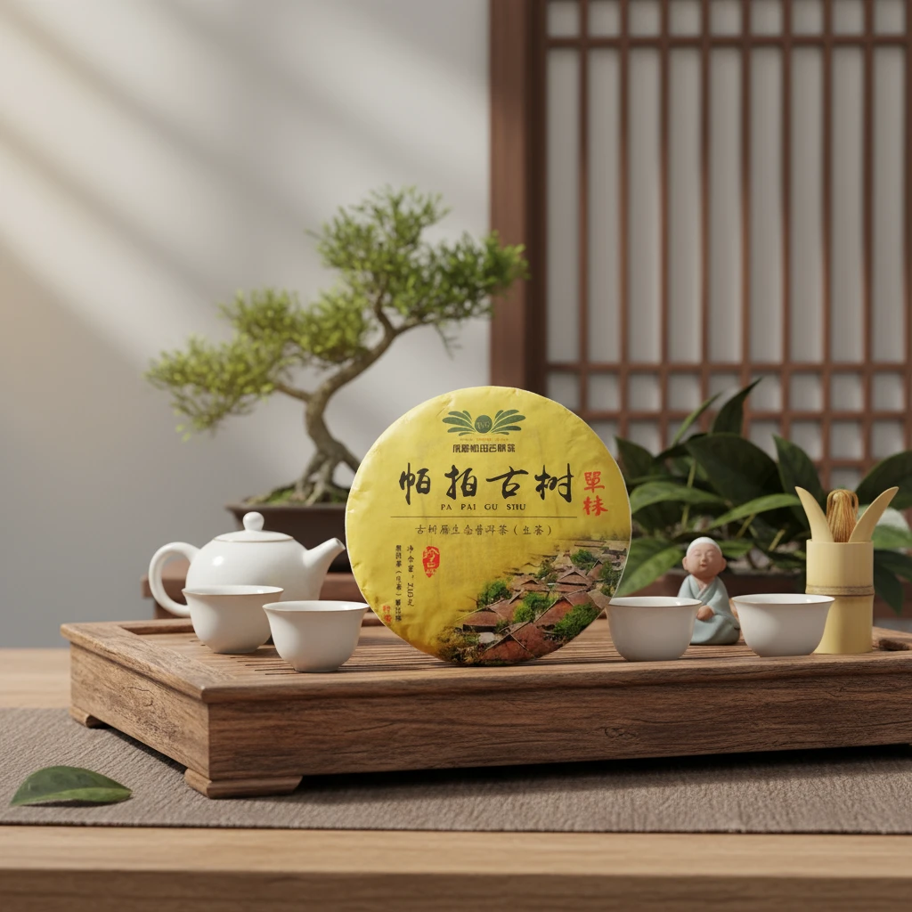 2022年帕拍古树单株 普洱生茶 200克/饼