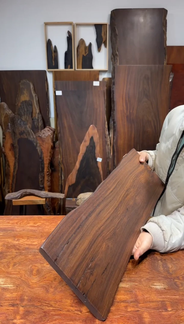 风车木（黑檀木）尺寸64*19*2编号348