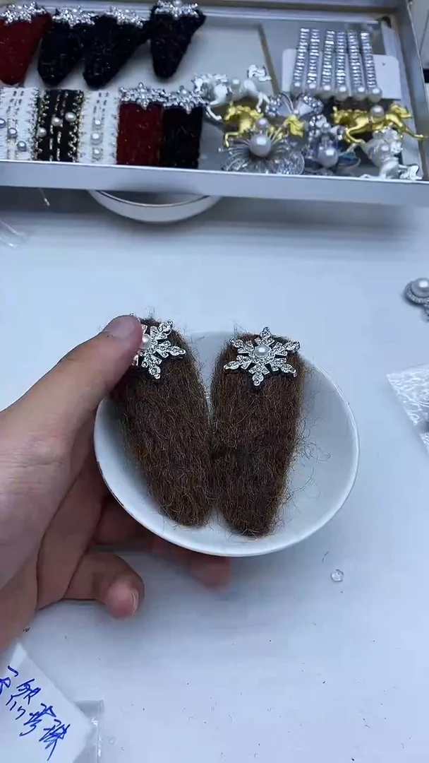 未镶嵌发饰淡水珍珠多样性发其一