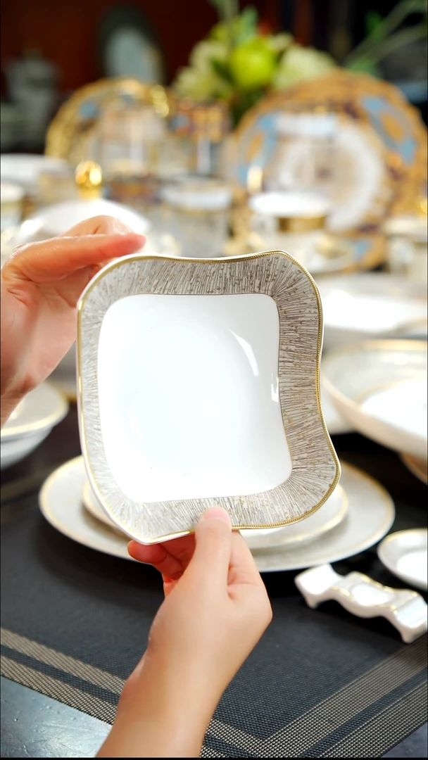 瓷片沙拉碗  2个 福利款