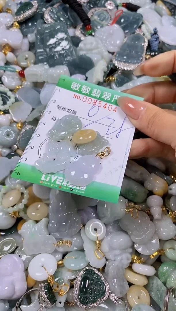 【闪购商品】翡翠颈饰未镶嵌闪购商品0085404多样性发其一