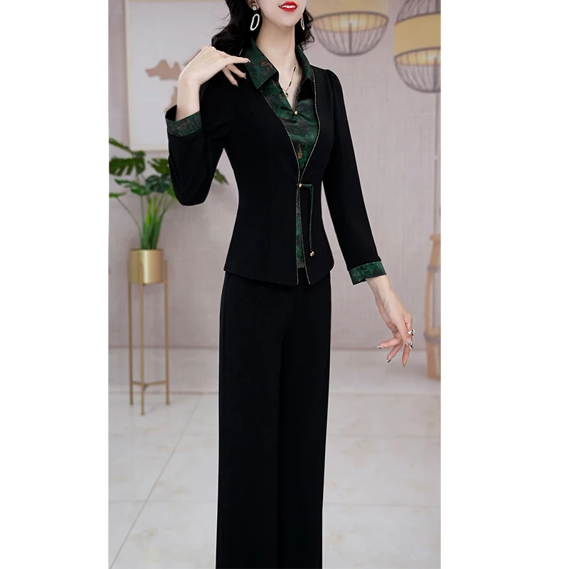 拉夏贝尔职业套装女装春秋2025新款时尚洋气时髦贵夫人轻奢高级感