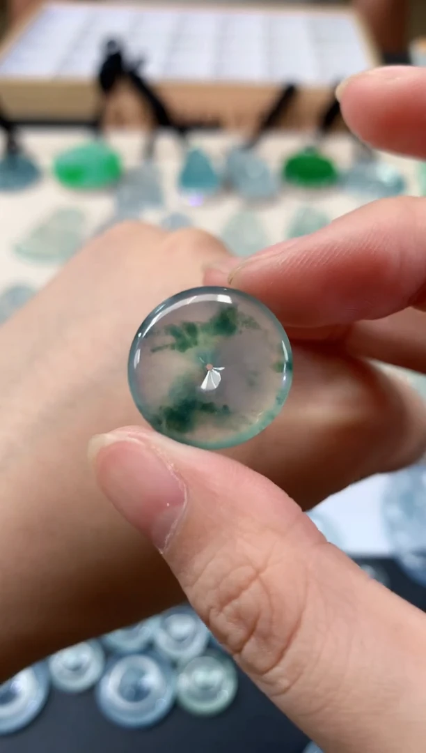 吊坠(不含链)未镶嵌翡翠Q195|1800