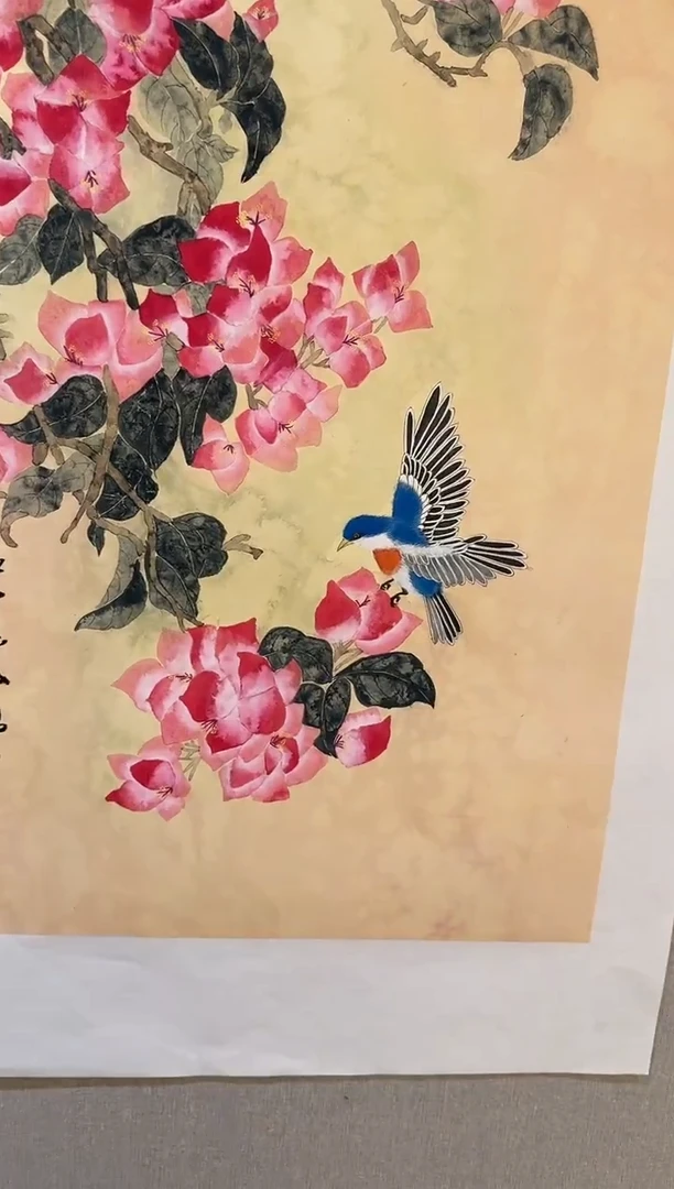 国画国画L 国画李庆友大易美术馆本人作品4