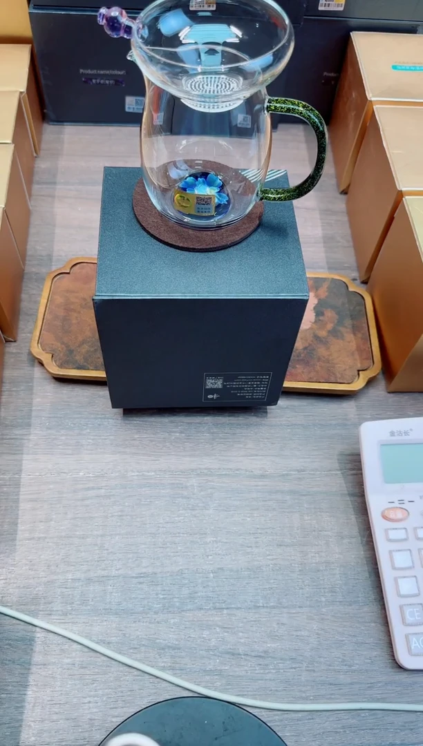 明****子禾器金标花语澄然黑金+茶漏浅紫