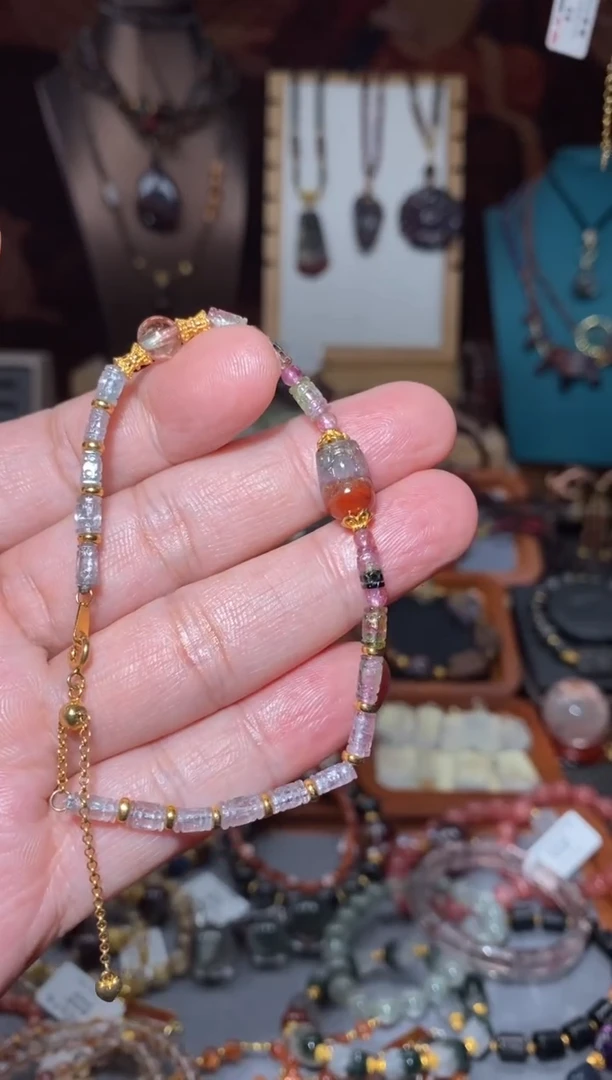 【闪购商品】碧玺手链未镶嵌多样性