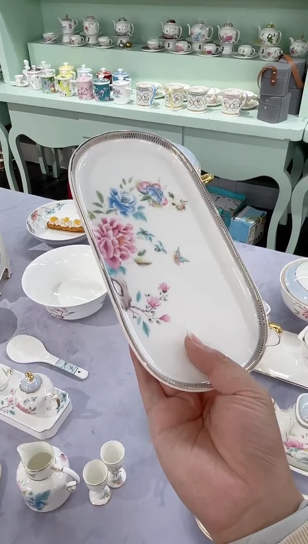 36%以上骨粉骨瓷9英寸椭圆盘