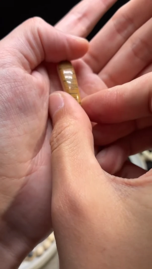 吊坠猛犸象牙P****8Y1294猛犸牙尖