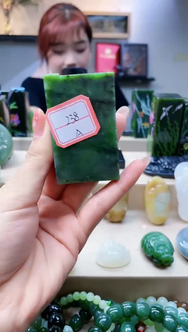 和田玉未镶嵌挂件1