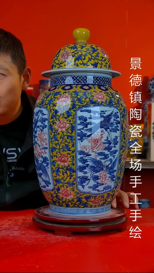 摆件陶瓷景德镇陶瓷 全场手工手绘