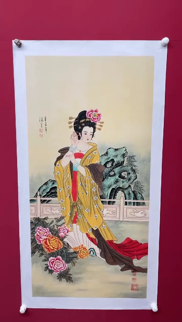 【闪购商品】国画吴-荣宝原作山水/无框/W带荣宝书