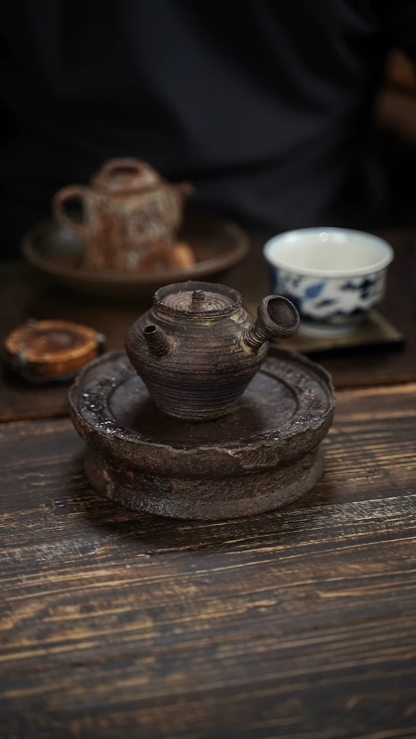 全手工制作 南蛮 侧把壶  125cc