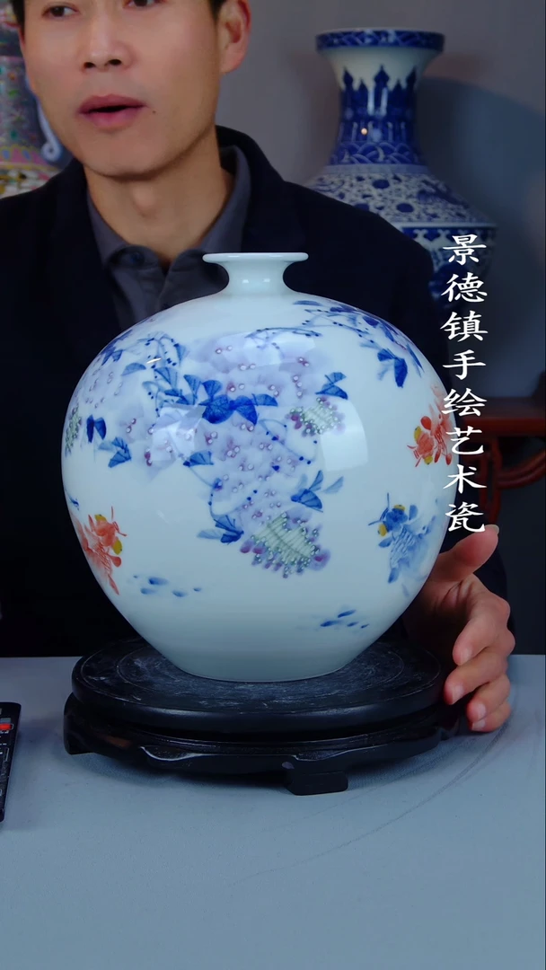 陶瓷景德镇手工手绘陶瓷28