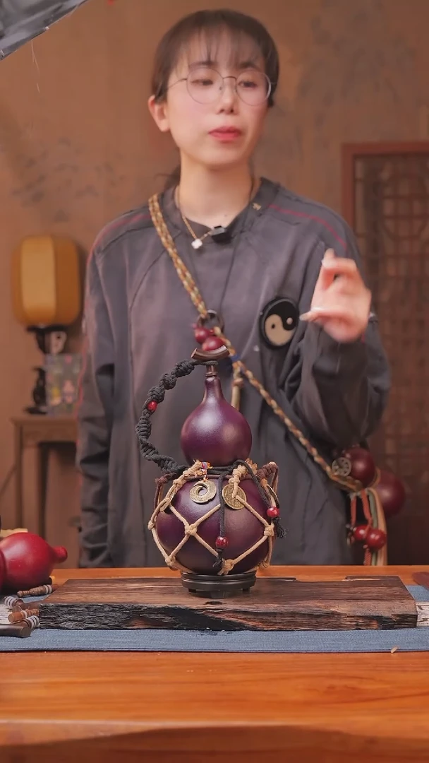 706号链接精品大漆葫芦现货现发[一物一拍]