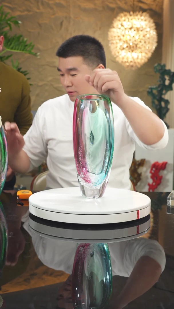 【闪购商品】瓷片福利彩色花瓶大号