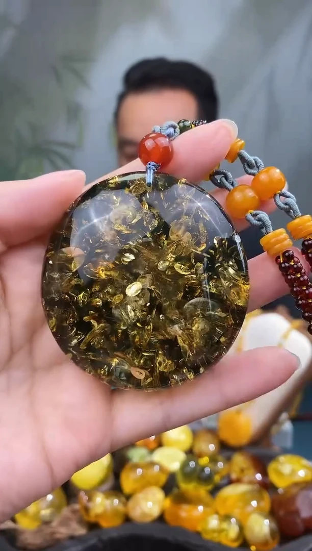 裸石琥珀未镶嵌基地发货 一物一证 顺丰包邮