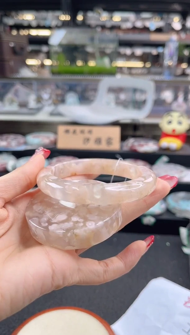 未镶嵌手镯石英质玉61圈口（赠品镯心）694778