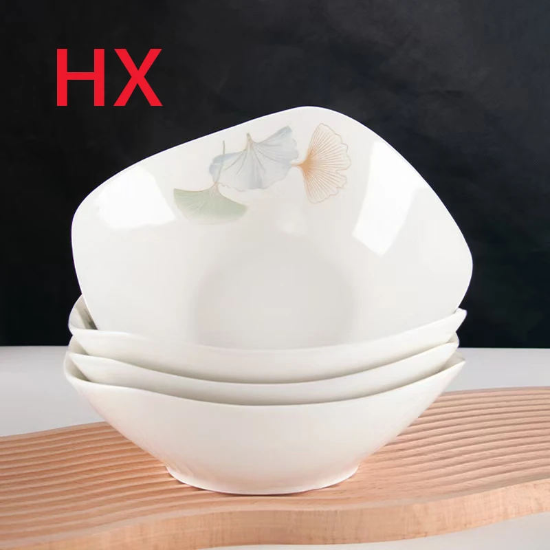 银杏叶元宝碗4个装  破损售后联系客服