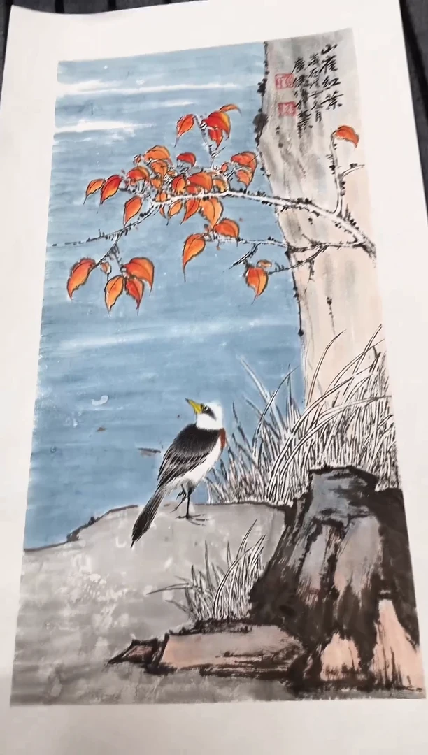 精品国画花鸟作品