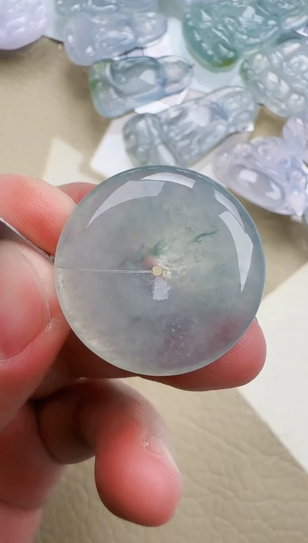 颈饰未镶嵌翡翠缅甸翡翠a货