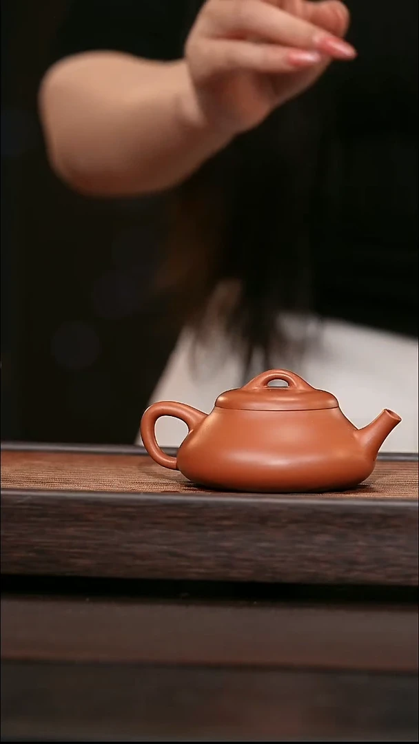茶壶紫砂宜兴紫砂壶   纳瓢