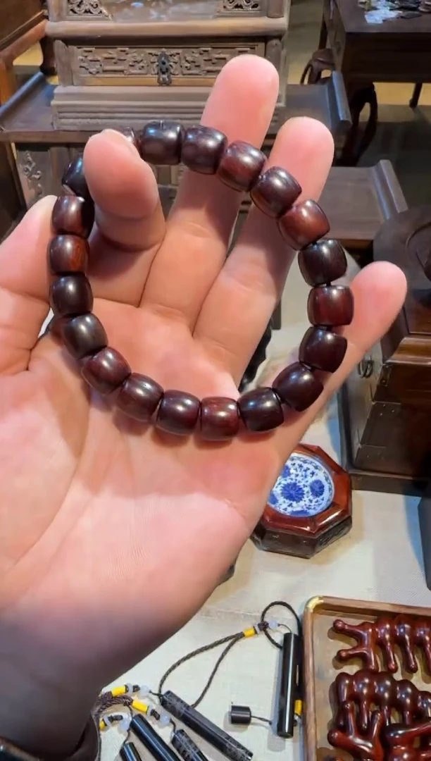 花梨木类小叶紫檀  手串 工艺品