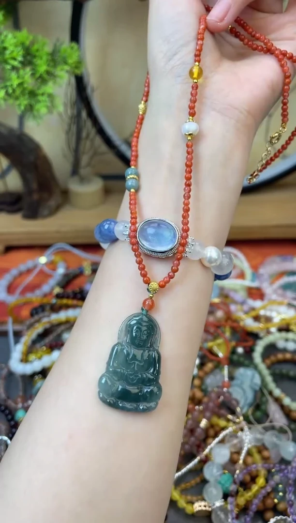 【闪购商品】玛瑙项链未镶嵌168项链