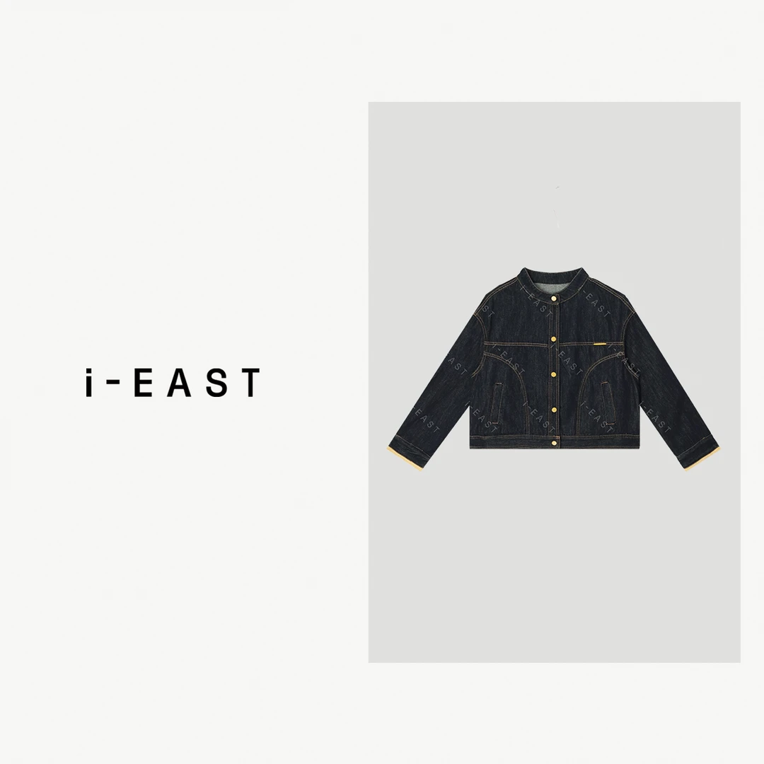 i-EAST 丹麦夏日~经典牛仔设计感外套-5C WT10311