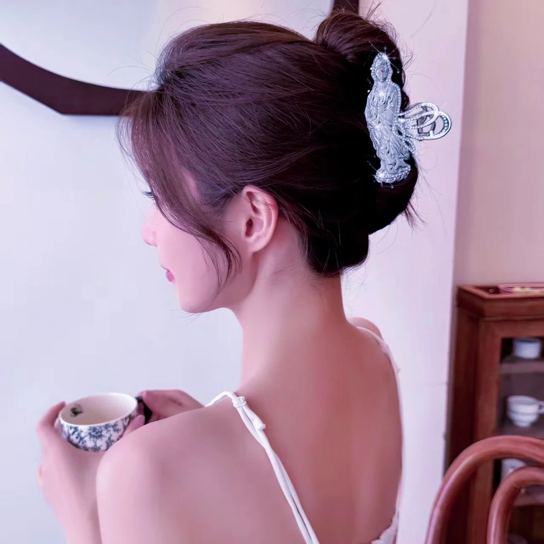 高级感锌合金发夹女士百搭气质优雅网红大抓夹