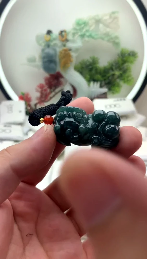 颈饰未镶嵌翡翠貔貅y