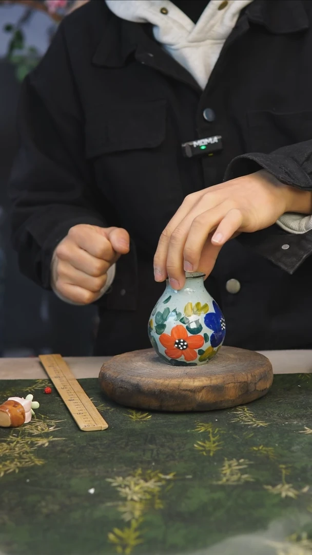 【闪购商品】景德镇高温手工陶瓷花器餐6