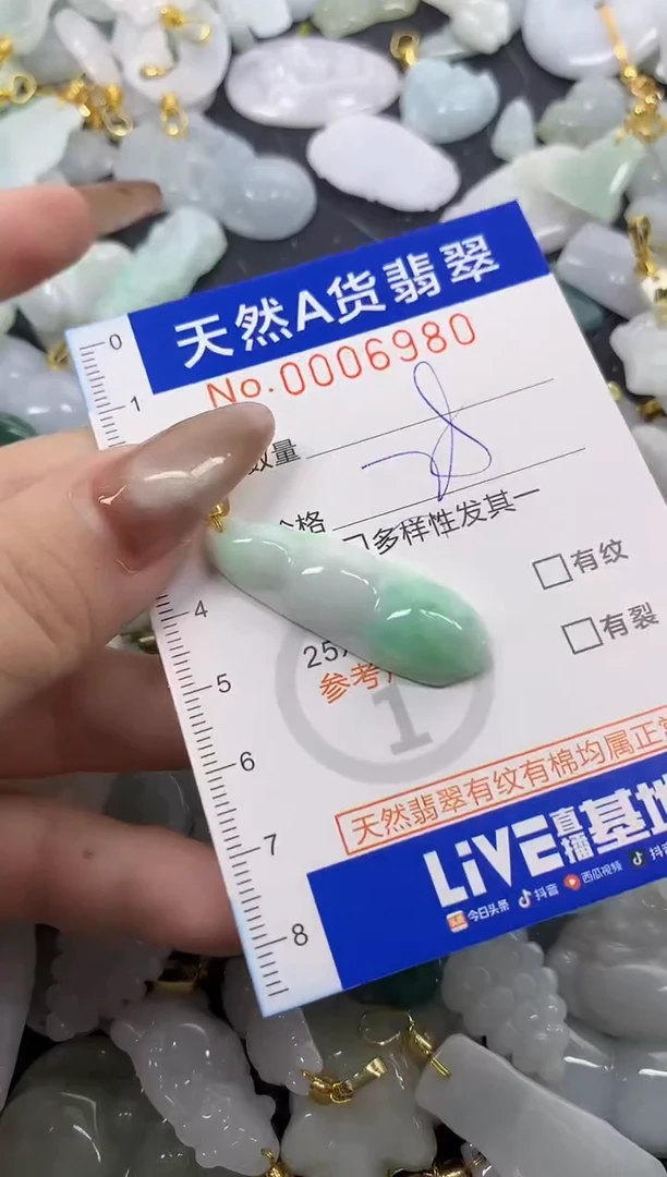 翡翠未镶嵌颈饰天然A货翡翠