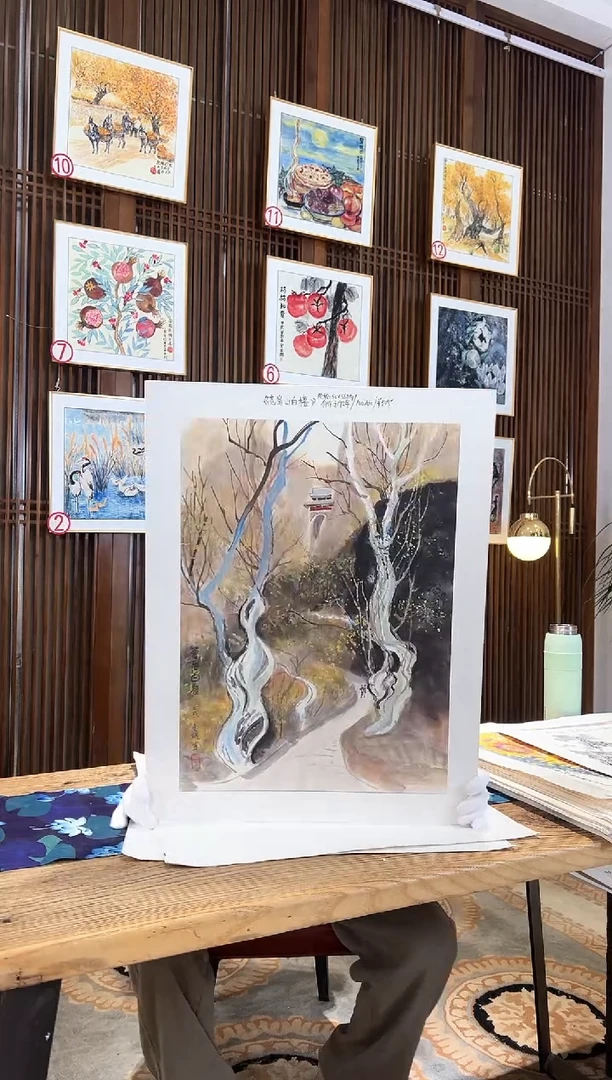 版画耿玉琨名章限量版画S